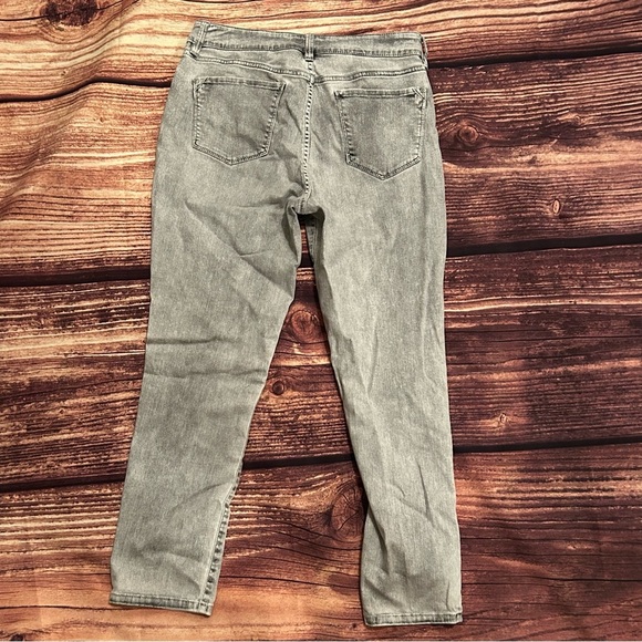 Women’s NYDJ Grey Knit Ankle Jegging Size 12 - Picture 5 of 5